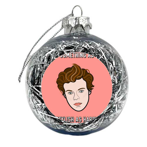 A Stylish Birthday - xmas bauble by Adam Regester