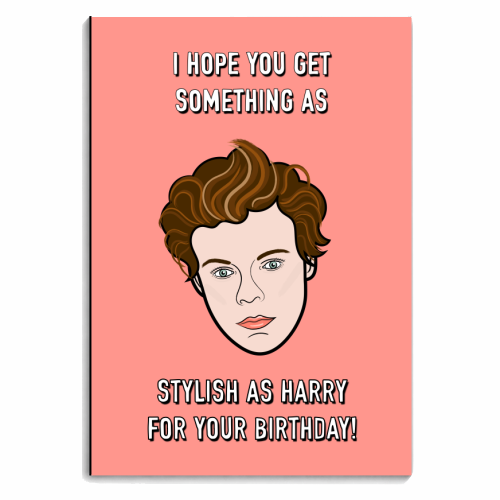 A Stylish Birthday - personalised A4, A5, A6 notebook by Adam Regester