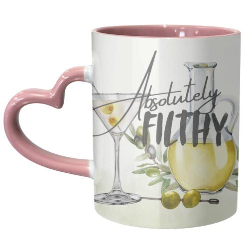 Absolutely FILTHY - unique mug by Ms Doodle