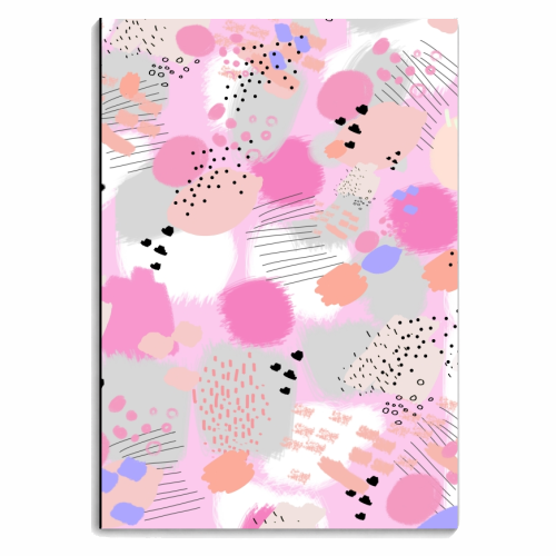 Abstract Art - personalised A4, A5, A6 notebook by Mukta Lata Barua
