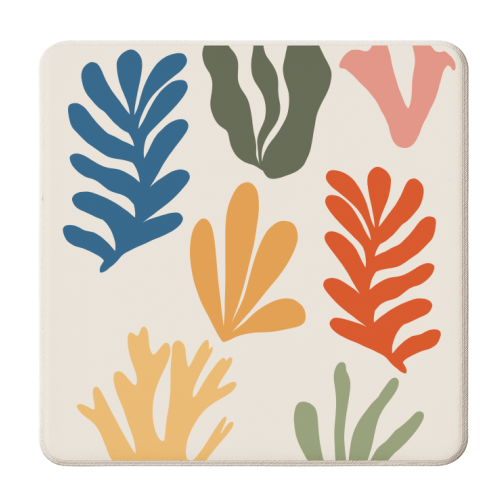 Abstract Seagrass Pattern #1 #wall #art - personalised beer coaster by Anita Bella Jantz