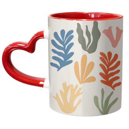 Abstract Seagrass Pattern #1 #wall #art - unique mug by Anita Bella Jantz