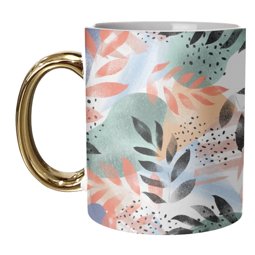 Abstract Tropical - unique mug by Mukta Lata Barua