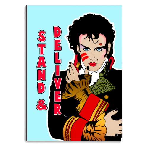 Adam Ant - personalised A4, A5, A6 notebook by Bite Your Granny