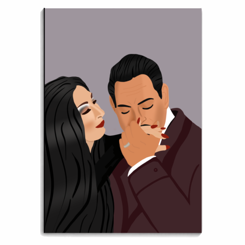 Addams Family - personalised A4, A5, A6 notebook by Rock and Rose Creative