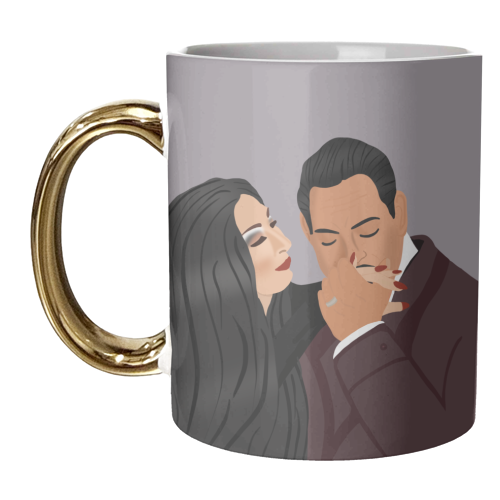 Addams Family - unique mug by Rock and Rose Creative