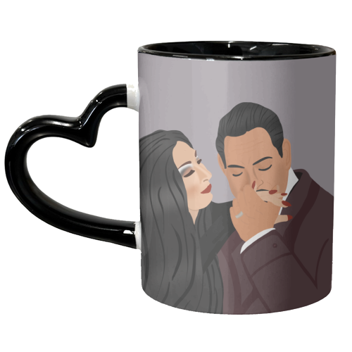 Addams Family - unique mug by Rock and Rose Creative