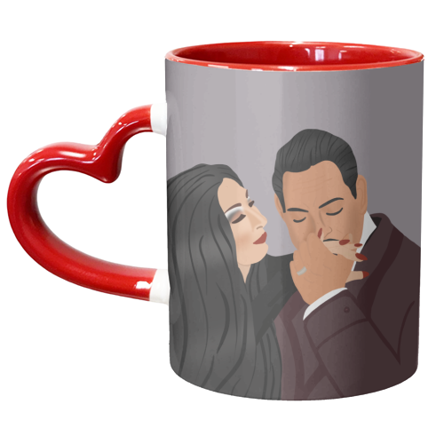 Addams Family - unique mug by Rock and Rose Creative