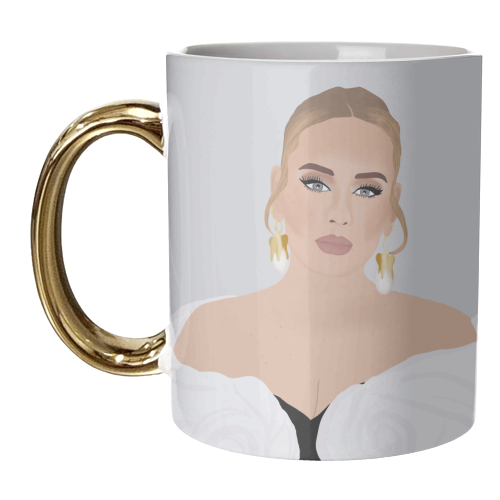 Adele at 30 - unique mug by Rock and Rose Creative