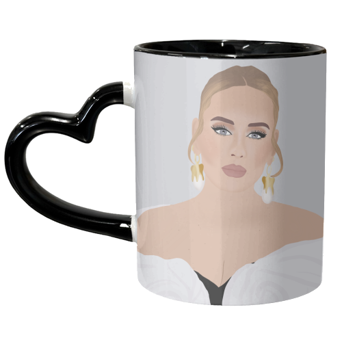 Adele at 30 - unique mug by Rock and Rose Creative