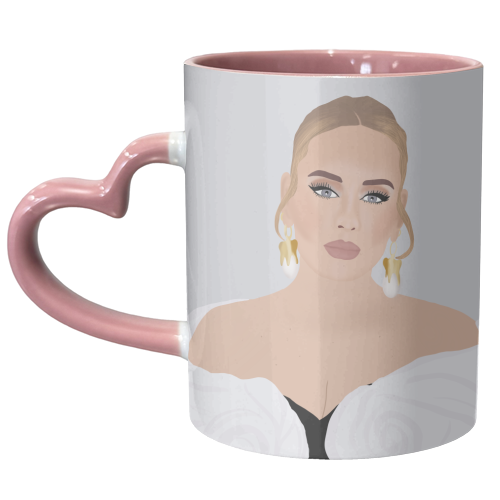 Adele at 30 - unique mug by Rock and Rose Creative