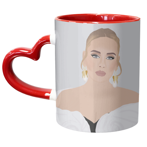 Adele at 30 - unique mug by Rock and Rose Creative