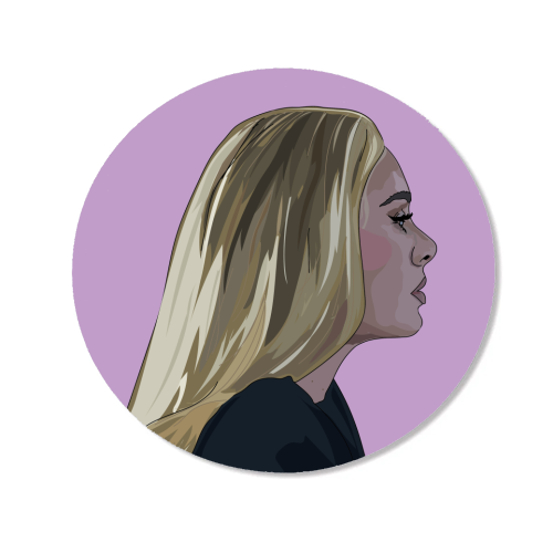 Adele Collection - Magnet by Catherine Critchley.