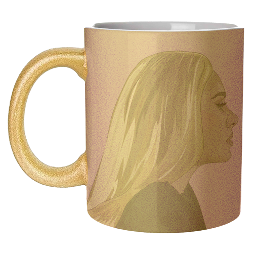 Adele Collection - unique mug by Catherine Critchley.