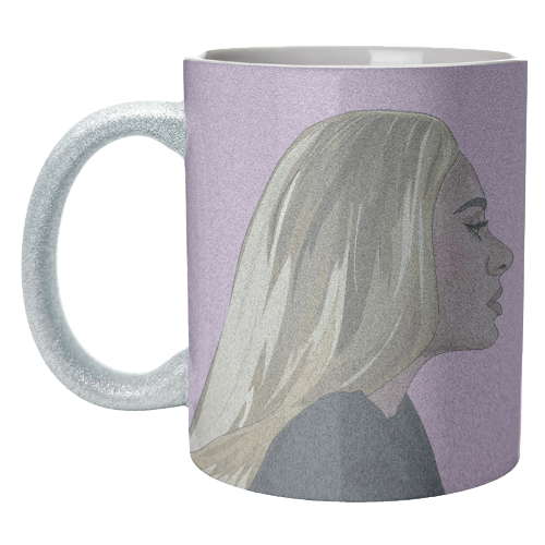 Adele Collection - unique mug by Catherine Critchley.