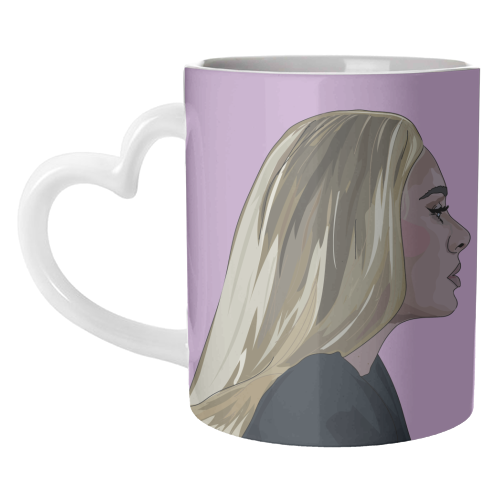 Adele Collection - unique mug by Catherine Critchley.