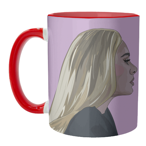 Adele Collection - unique mug by Catherine Critchley.