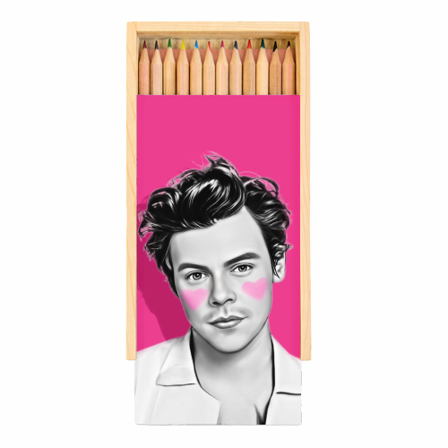 Adoring Harry - Coloured Pencils with Box by DOLLY WOLFE