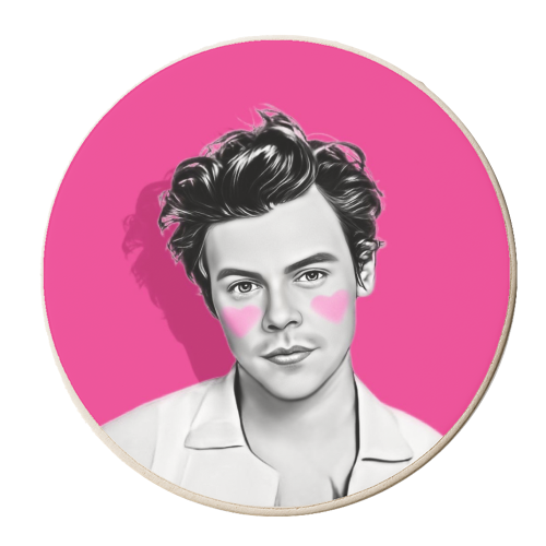 Adoring Harry - personalised beer coaster by DOLLY WOLFE
