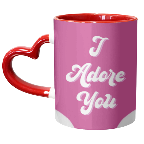 Adoring Harry - unique mug by DOLLY WOLFE