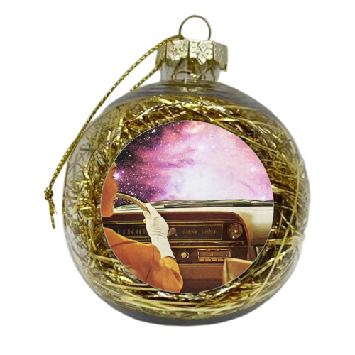 Adventure is ahead - xmas bauble by Maya Land