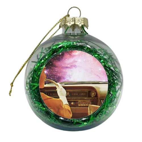 Adventure is ahead - xmas bauble by Maya Land
