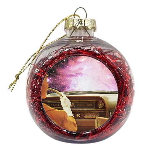 Adventure is ahead - xmas bauble by Maya Land