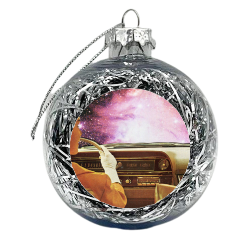 Adventure is ahead - xmas bauble by Maya Land