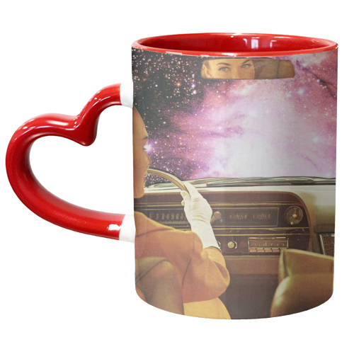Adventure is ahead - unique mug by Maya Land