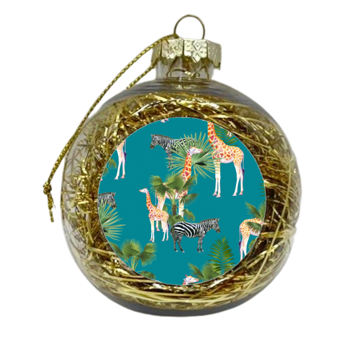 Africa - xmas bauble by Uma Prabhakar Gokhale