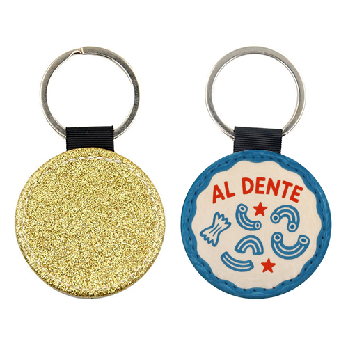 Al Dente - keyring by Ms Doodle