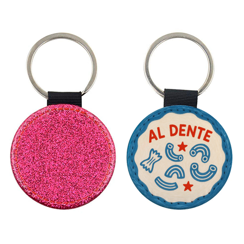 Al Dente - keyring by Ms Doodle