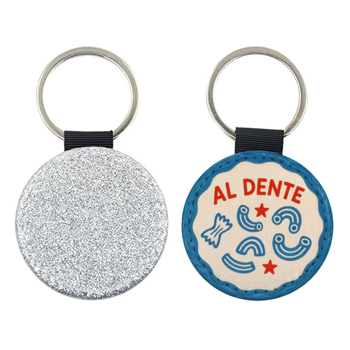 Al Dente - keyring by Ms Doodle