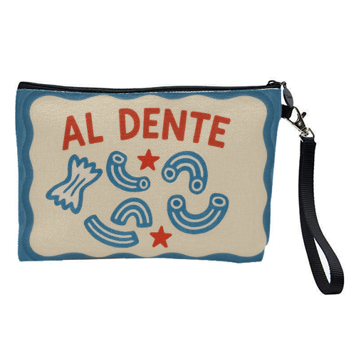 Al Dente - pretty makeup bag by Ms Doodle