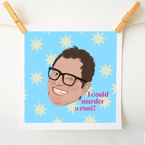 Alan Carr Cheeky - A1 - A4 art print by The Queer Store