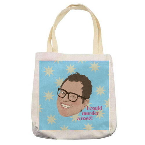 Alan Carr Cheeky - printed canvas tote bag by The Queer Store