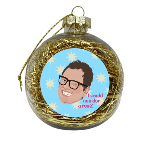 Alan Carr Cheeky - xmas bauble by The Queer Store