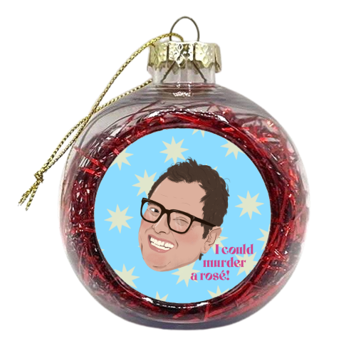 Alan Carr Cheeky - xmas bauble by The Queer Store