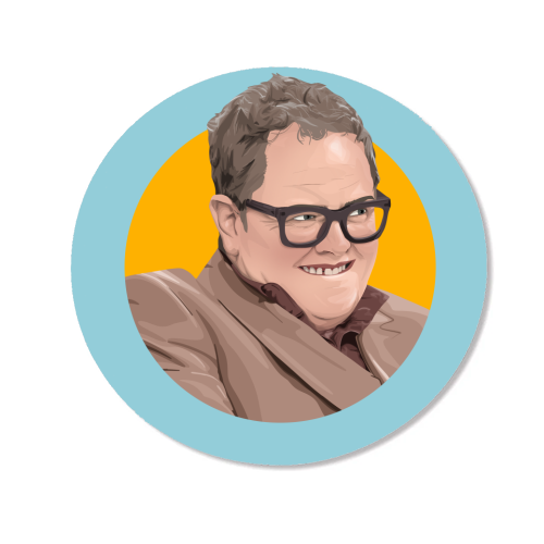 Alan Carr - Magnet by Pink and Pip