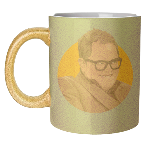 Alan Carr - unique mug by Pink and Pip