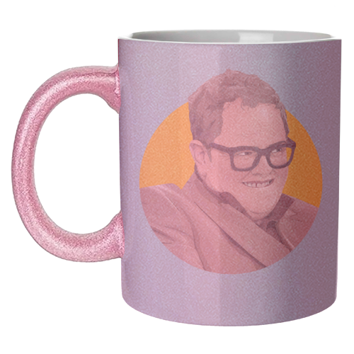 Alan Carr - unique mug by Pink and Pip
