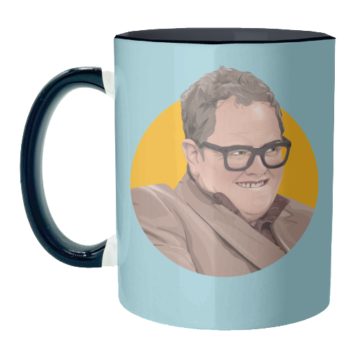 Alan Carr - unique mug by Pink and Pip