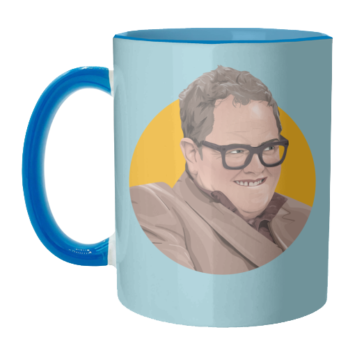 Alan Carr - unique mug by Pink and Pip