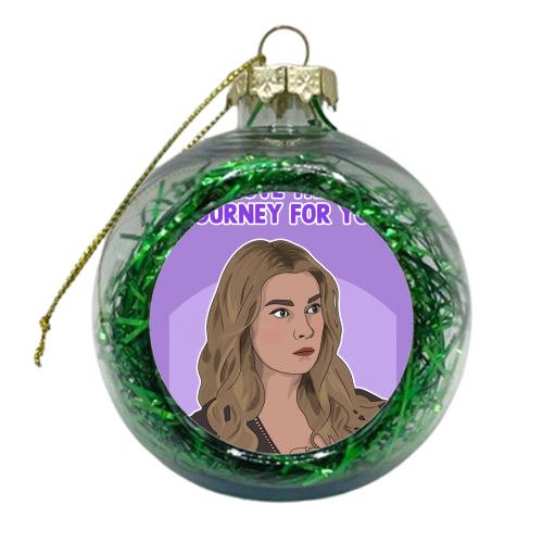 Alexis Rose - xmas bauble by Pink and Pip