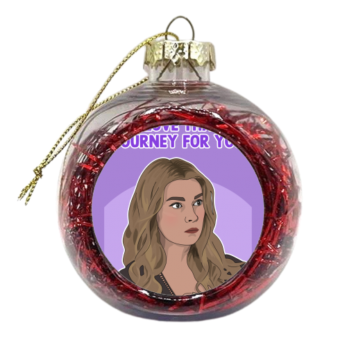 Alexis Rose - xmas bauble by Pink and Pip