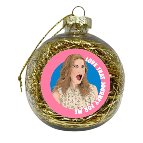 Alexis Rose Journey - xmas bauble by Pink and Pip
