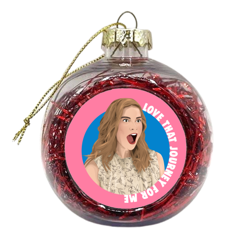 Alexis Rose Journey - xmas bauble by Pink and Pip