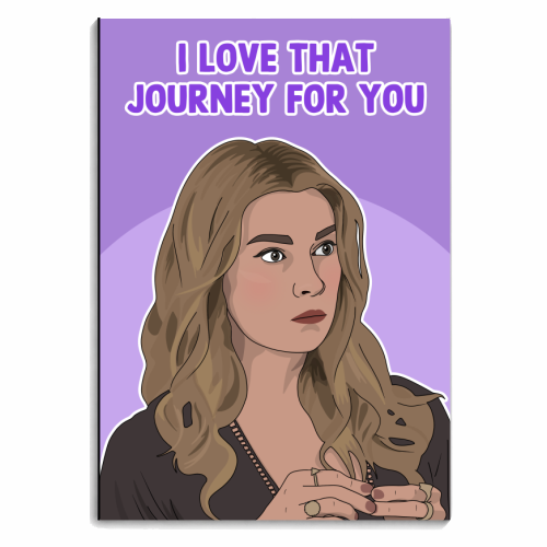 Alexis Rose - personalised A4, A5, A6 notebook by Pink and Pip