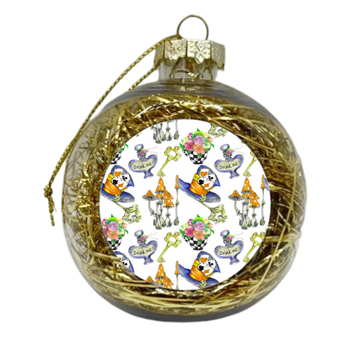 Alice i - xmas bauble by haris kavalla