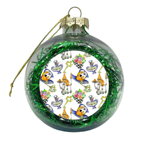 Alice i - xmas bauble by haris kavalla